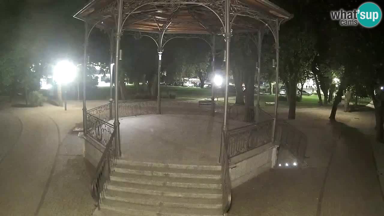 Karlovac live webcam – music pavilion