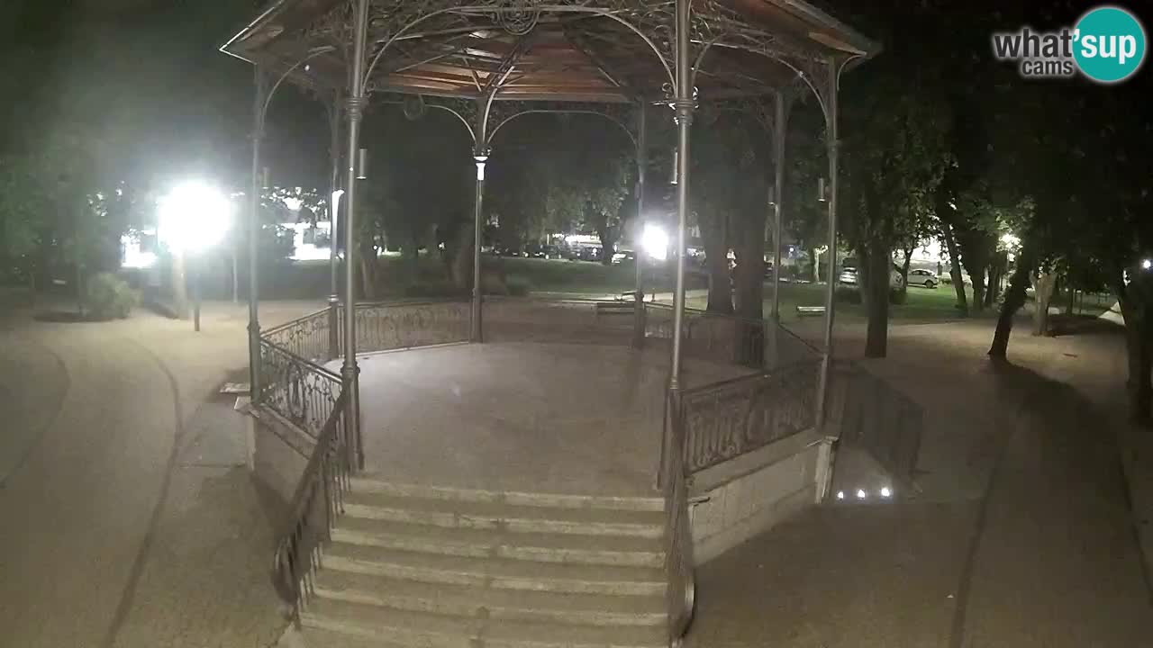 Karlovac live webcam – music pavilion