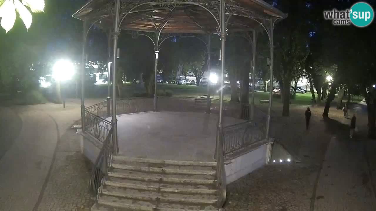 Karlovac live webcam – music pavilion