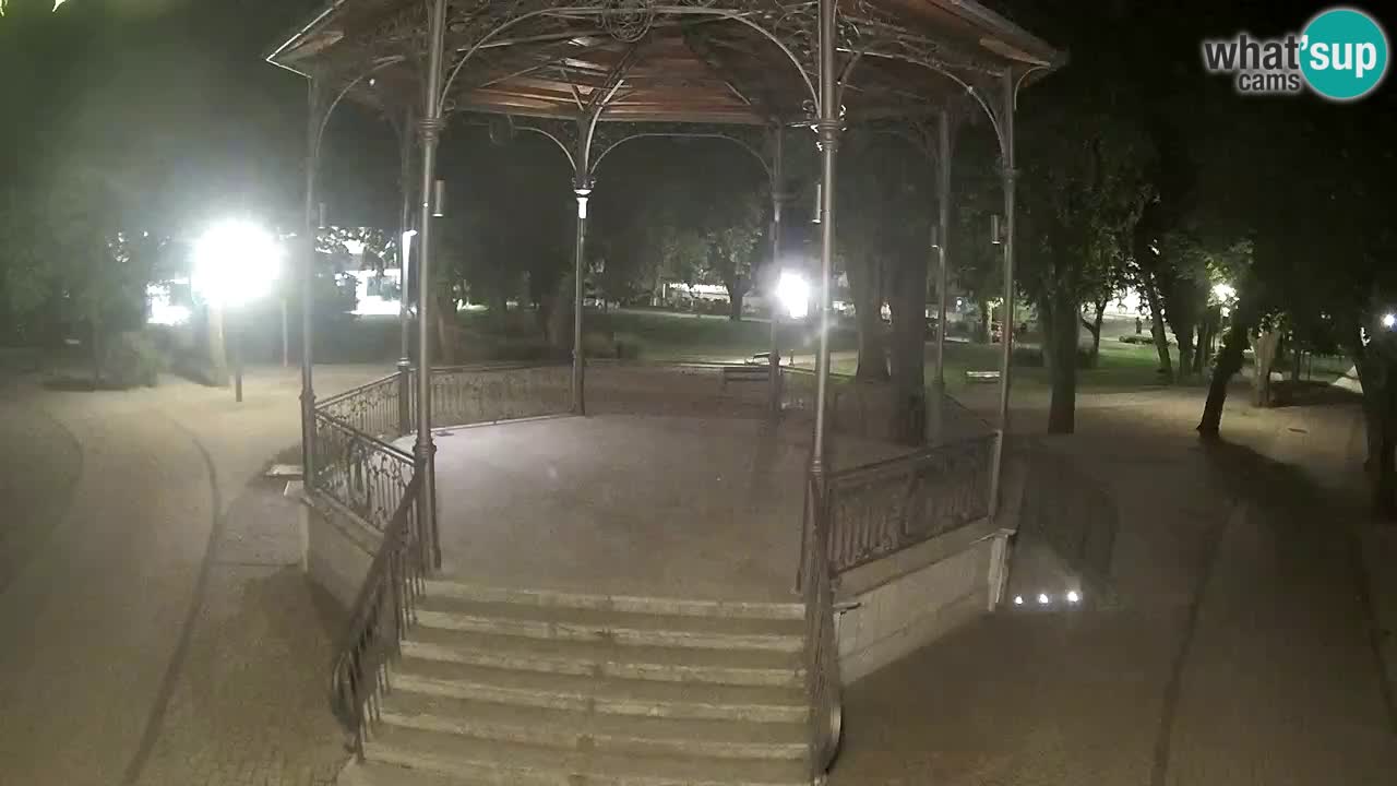 Karlovac live webcam – music pavilion
