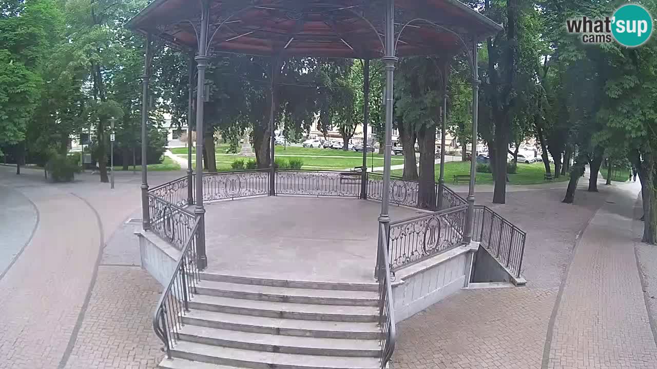 Karlovac live webcam – music pavilion