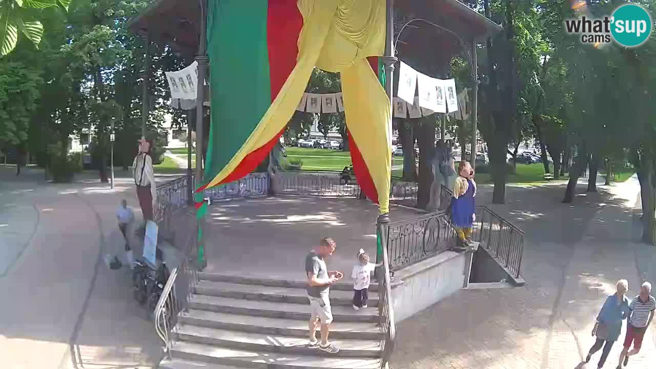 Karlovac live webcam – music pavilion