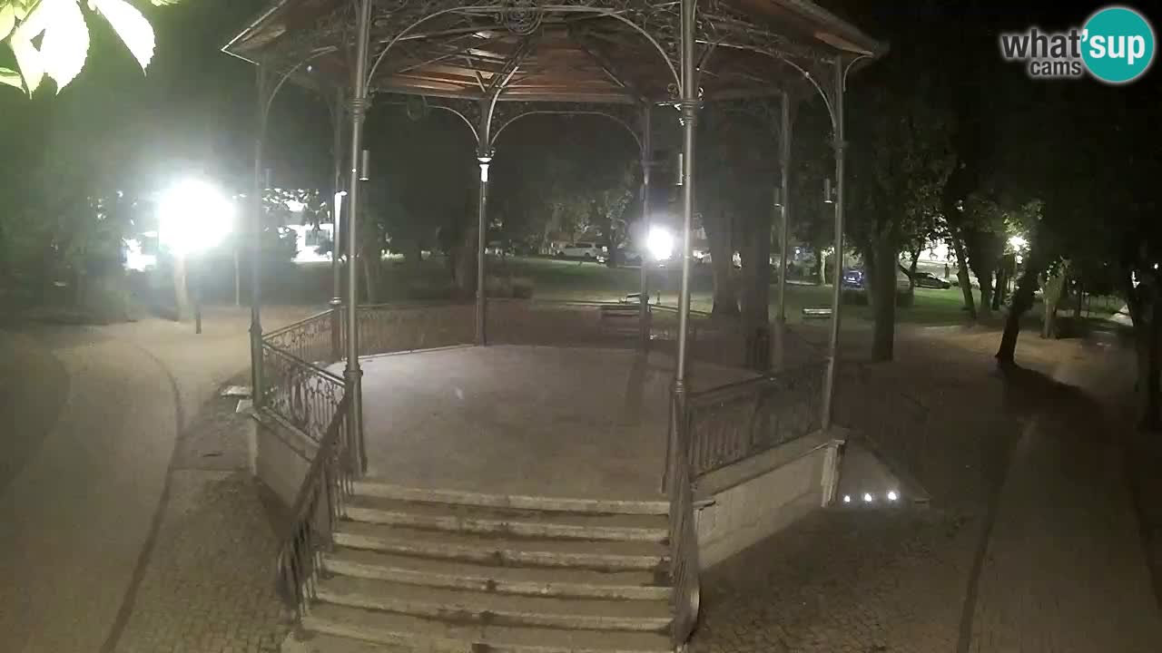 Karlovac live webcam – music pavilion