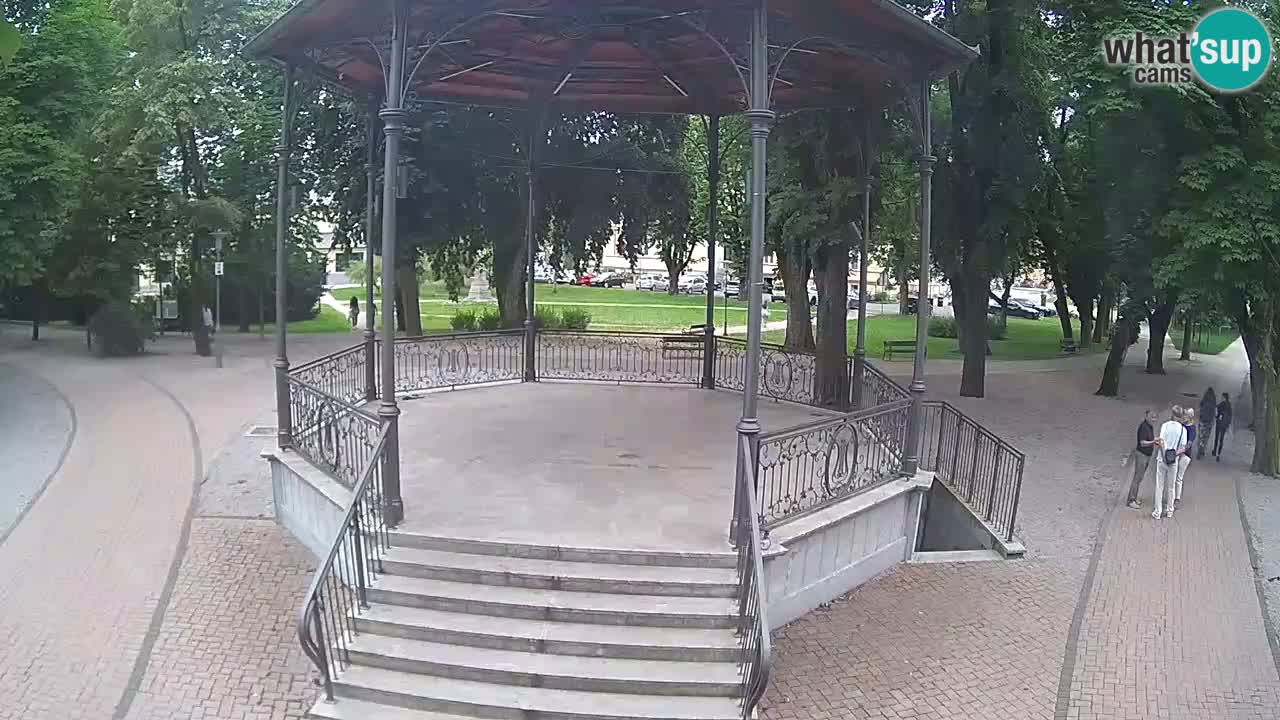 Karlovac live webcam – music pavilion