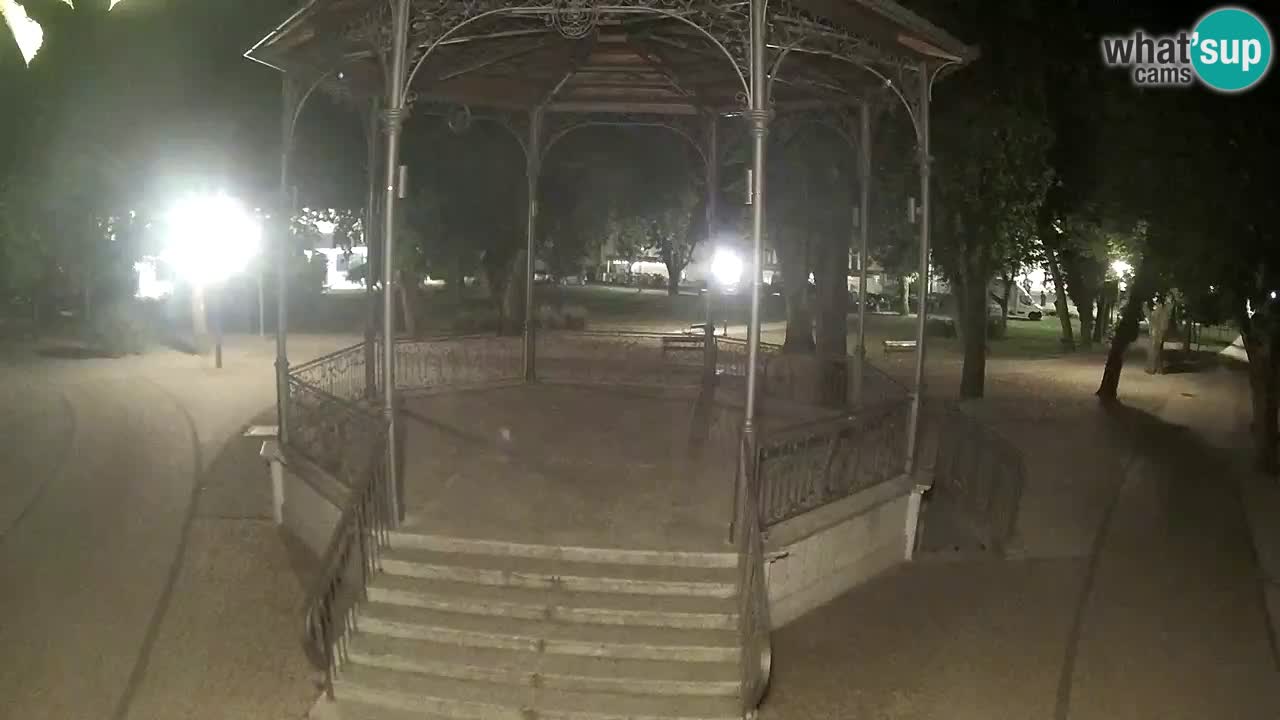 Karlovac live webcam – music pavilion