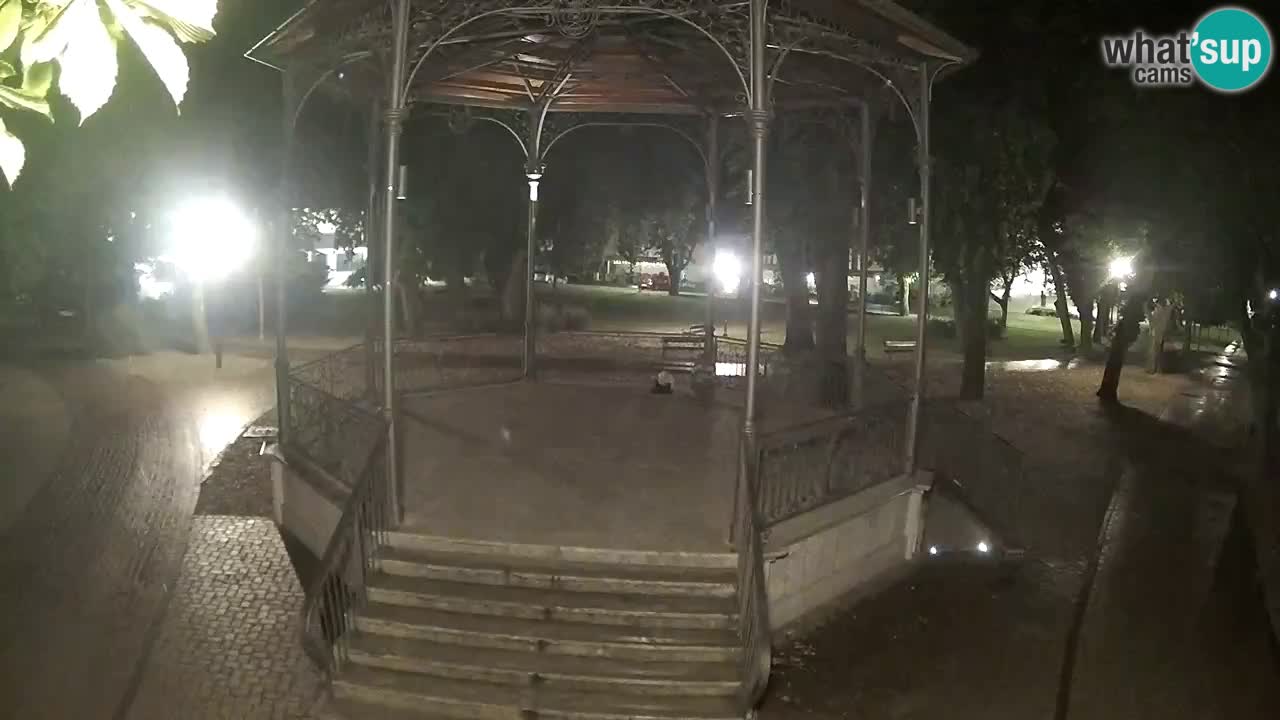 Karlovac live webcam – music pavilion