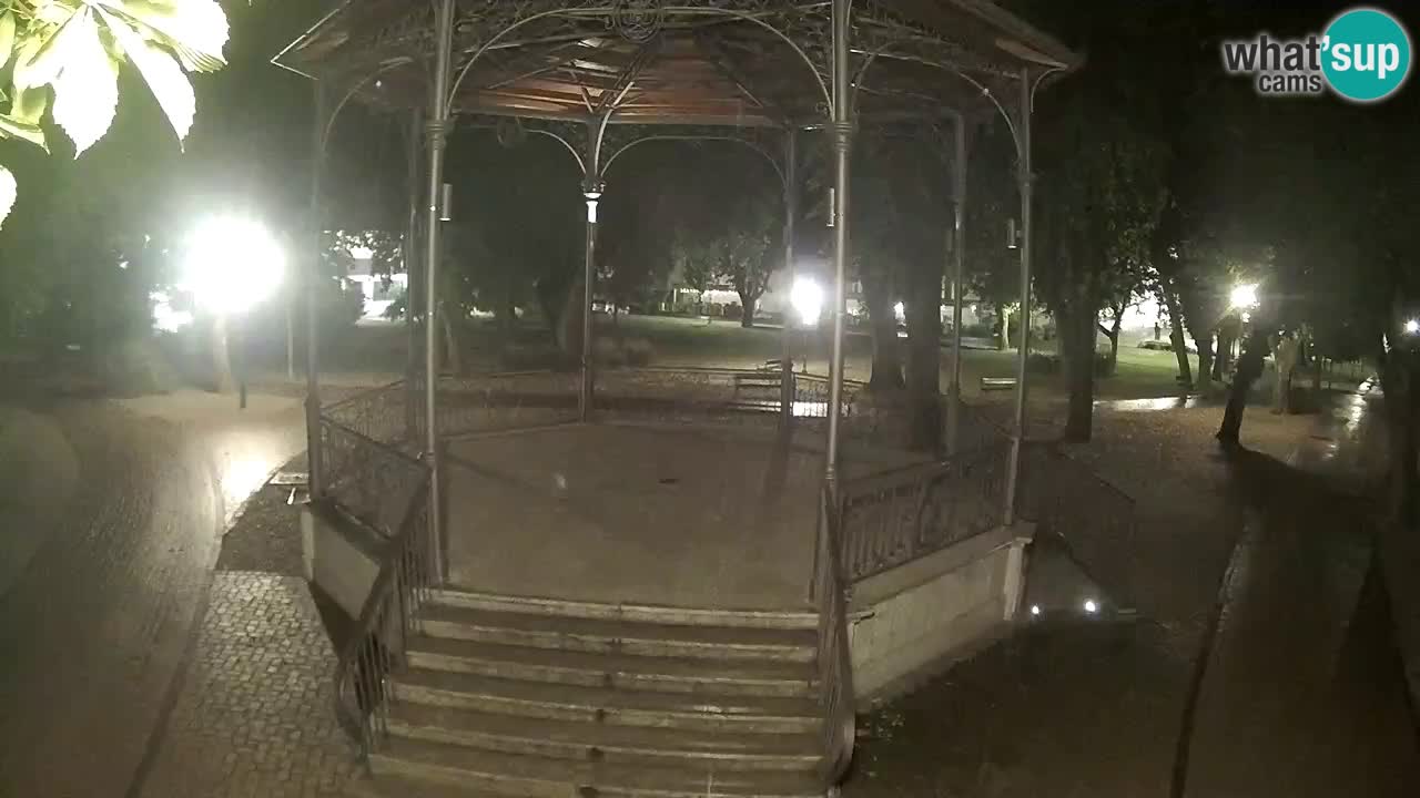 Karlovac live webcam – music pavilion