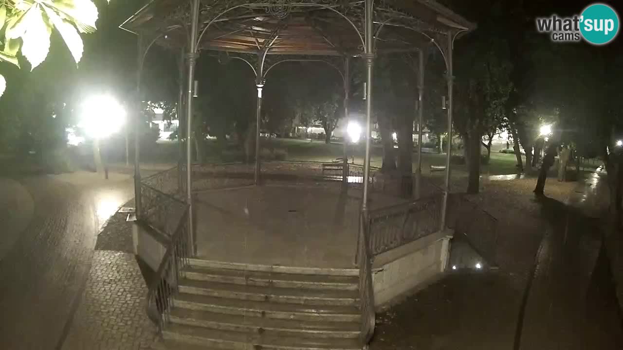 Karlovac live webcam – music pavilion
