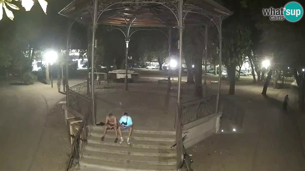 Karlovac live webcam – music pavilion