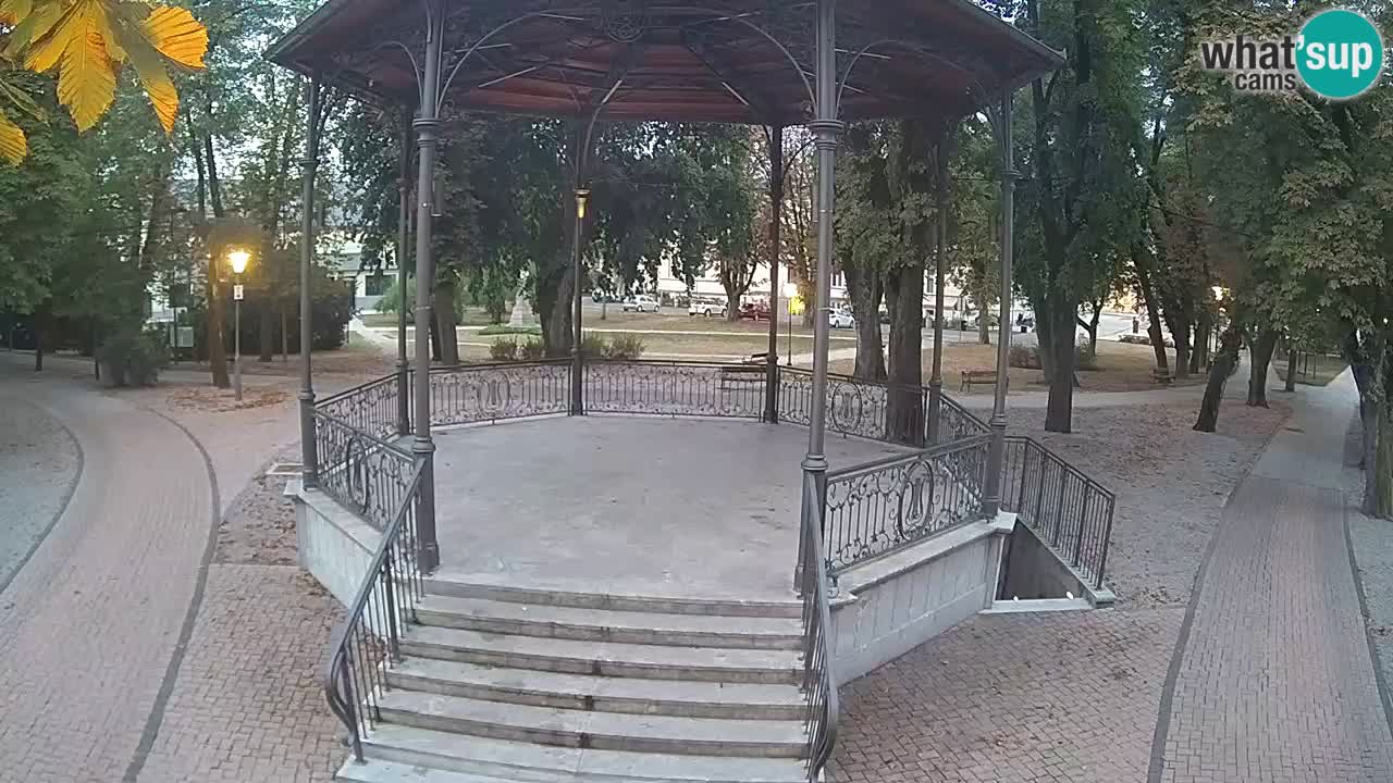 Karlovac live webcam – music pavilion