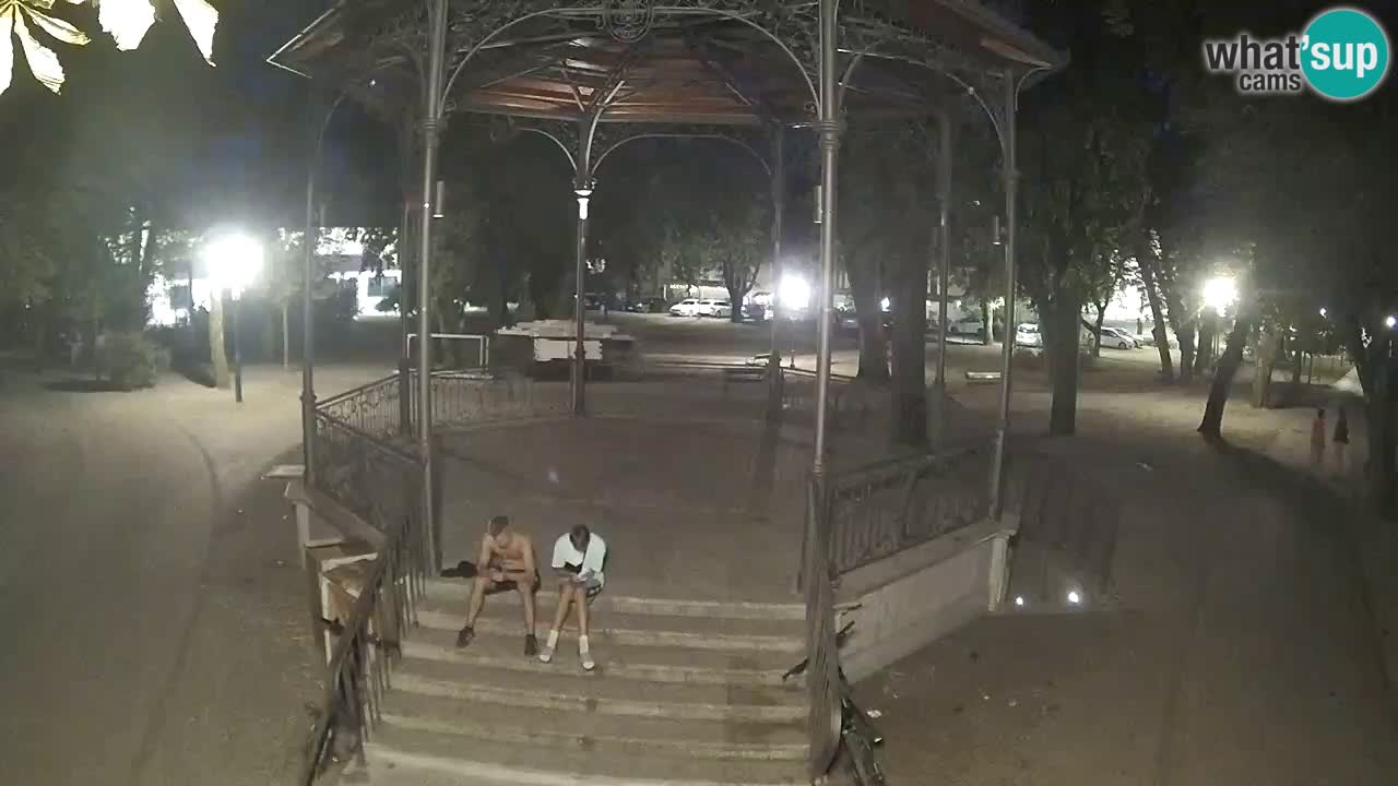 Karlovac live webcam – music pavilion