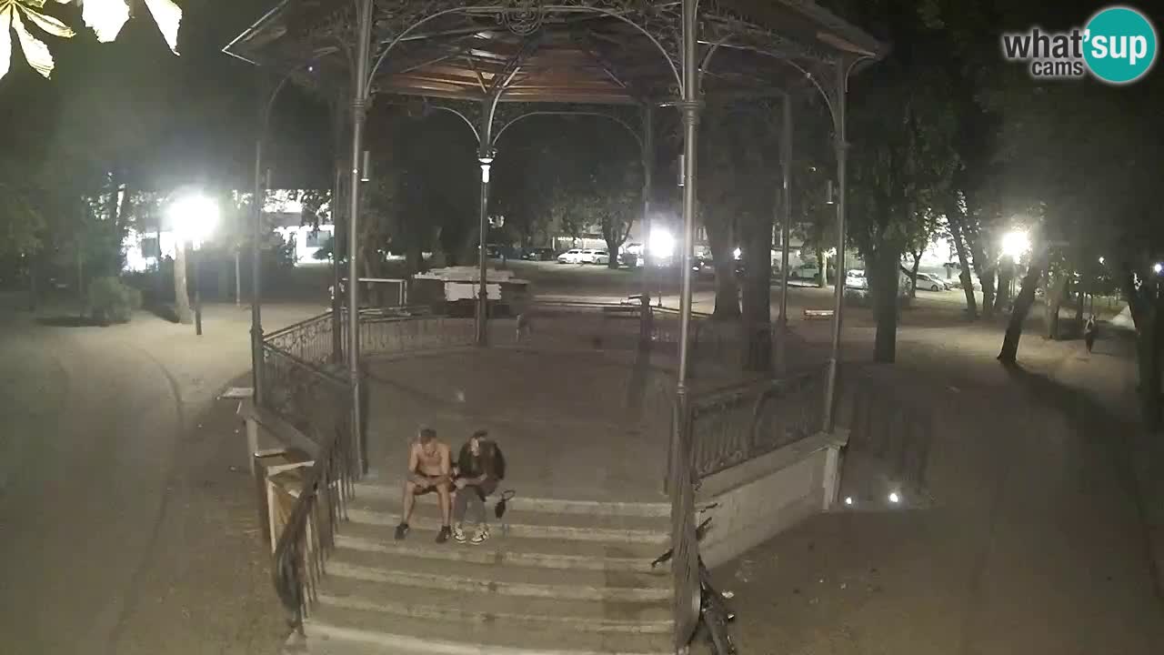 Karlovac live webcam – music pavilion