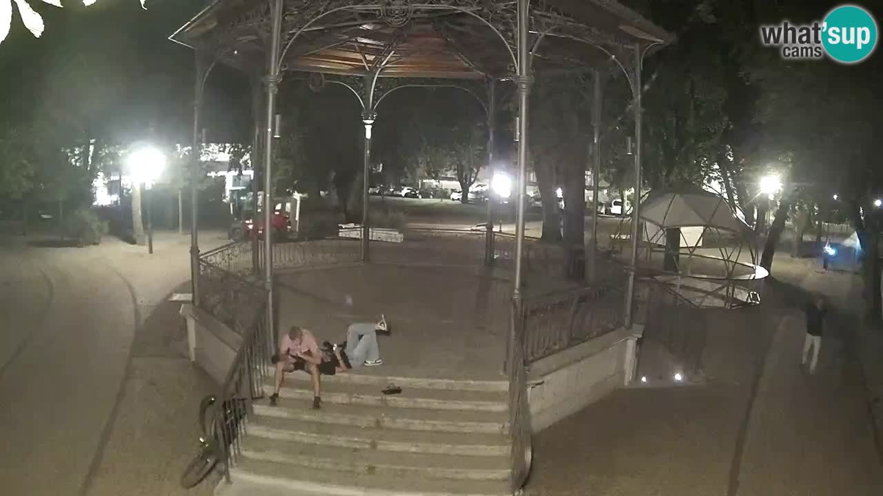 Karlovac live webcam – music pavilion