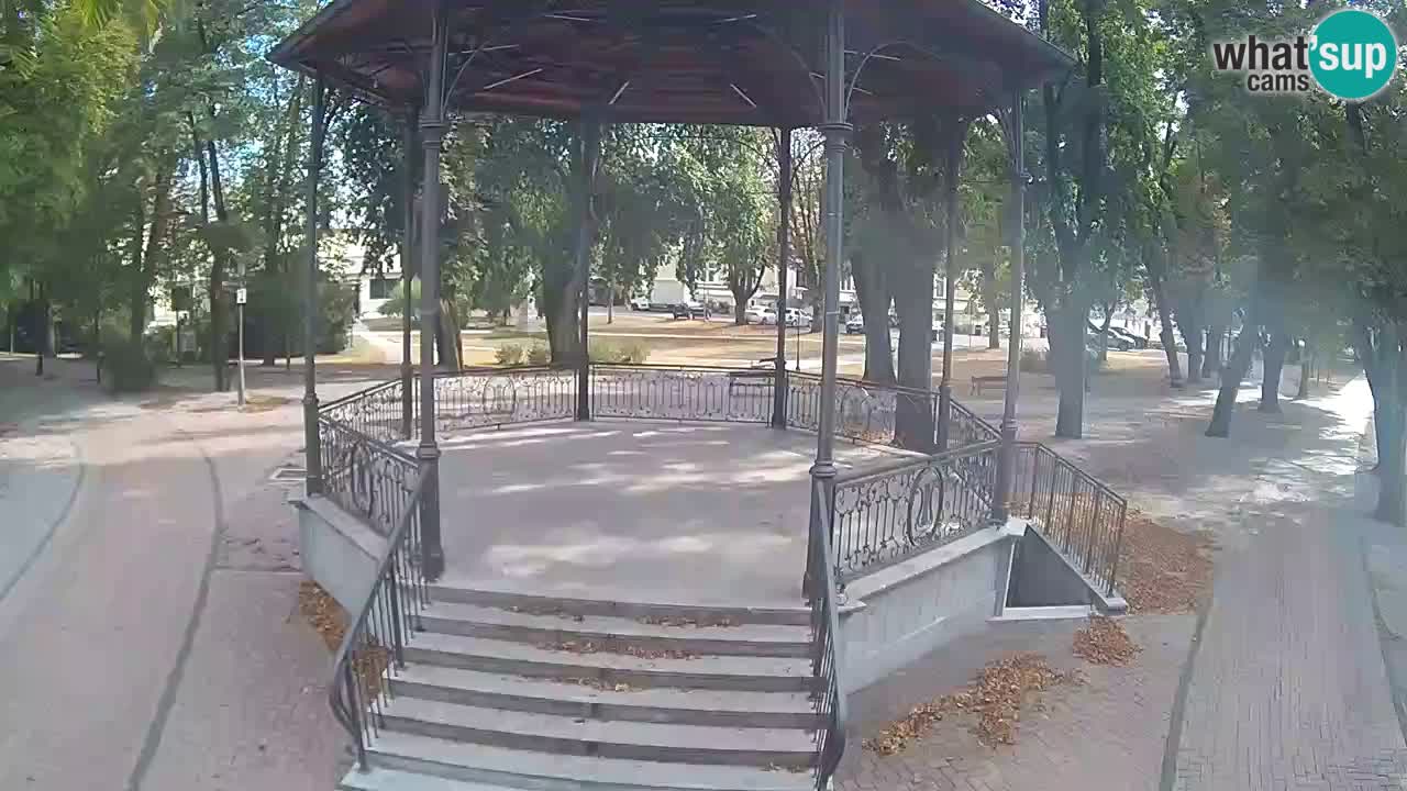 Karlovac live webcam – music pavilion