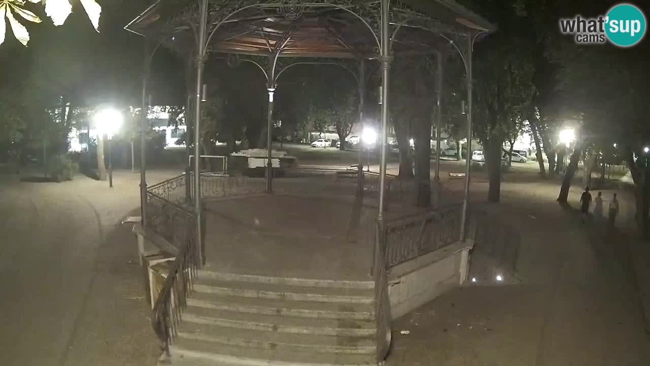 Karlovac live webcam – music pavilion