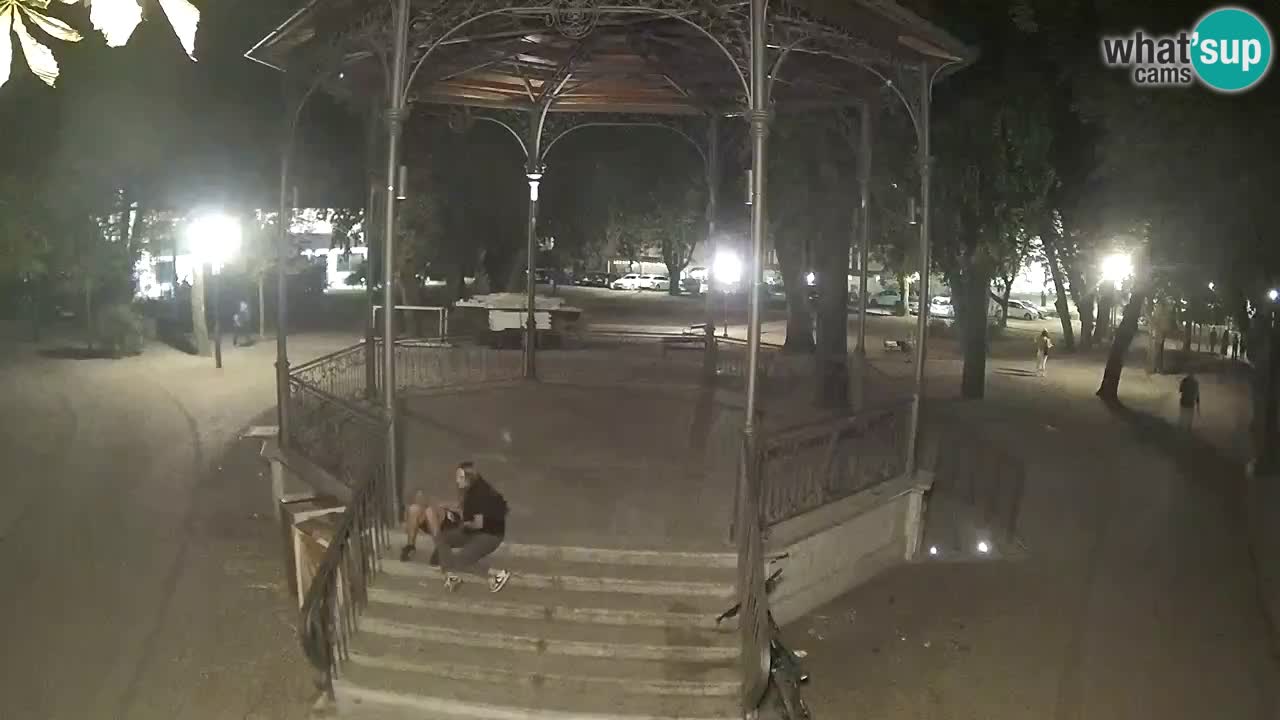 Karlovac live webcam – music pavilion