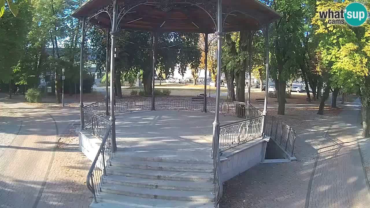 Karlovac live webcam – music pavilion