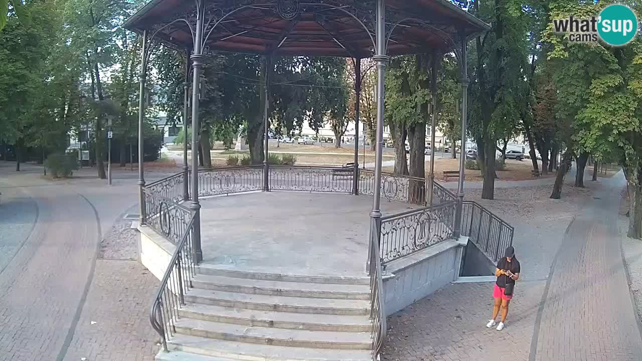Karlovac live webcam – music pavilion