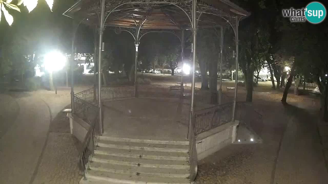 Karlovac live webcam – music pavilion