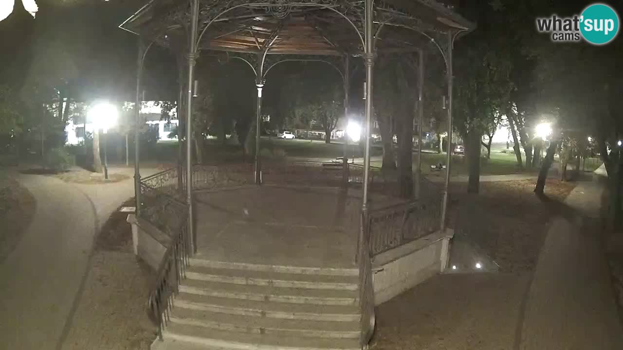 Karlovac live webcam – music pavilion
