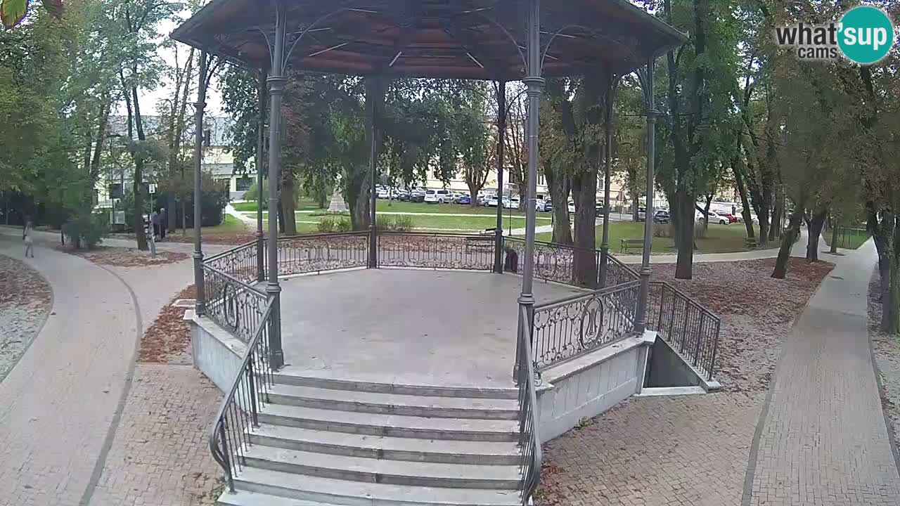 Karlovac live webcam – music pavilion