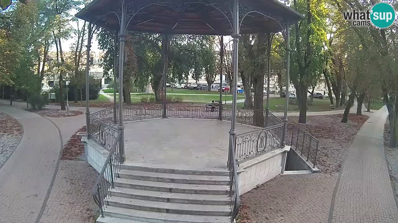 Karlovac live webcam – music pavilion