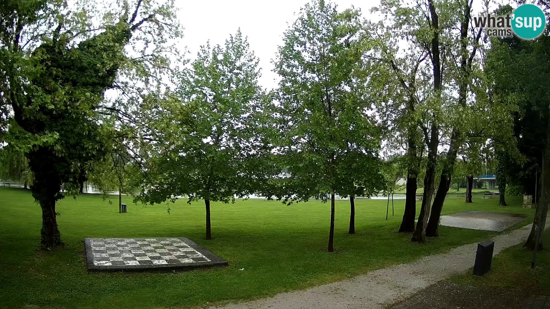 V ŽIVO Spletna kamera Karlovac – mestno kopališče Foginovo – Korana – Hrvaška