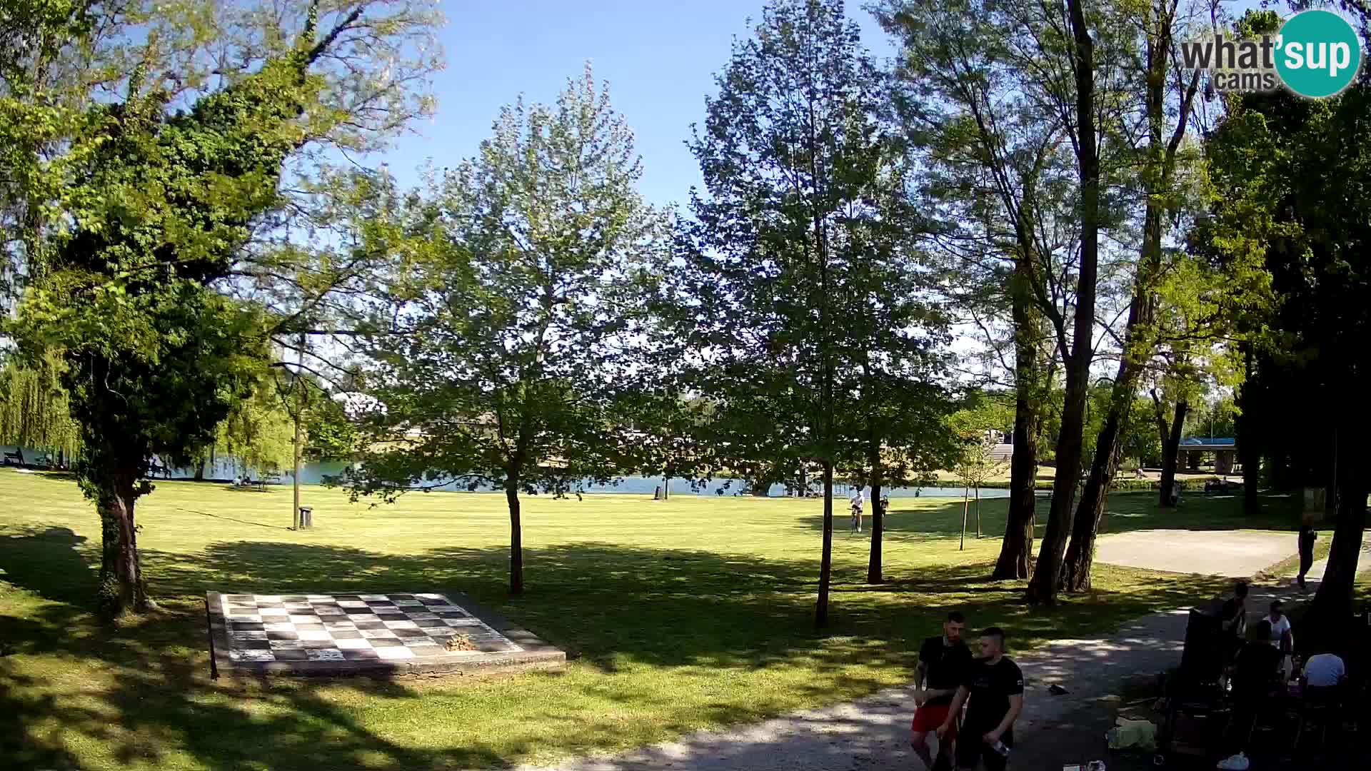 V ŽIVO Spletna kamera Karlovac – mestno kopališče Foginovo – Korana – Hrvaška