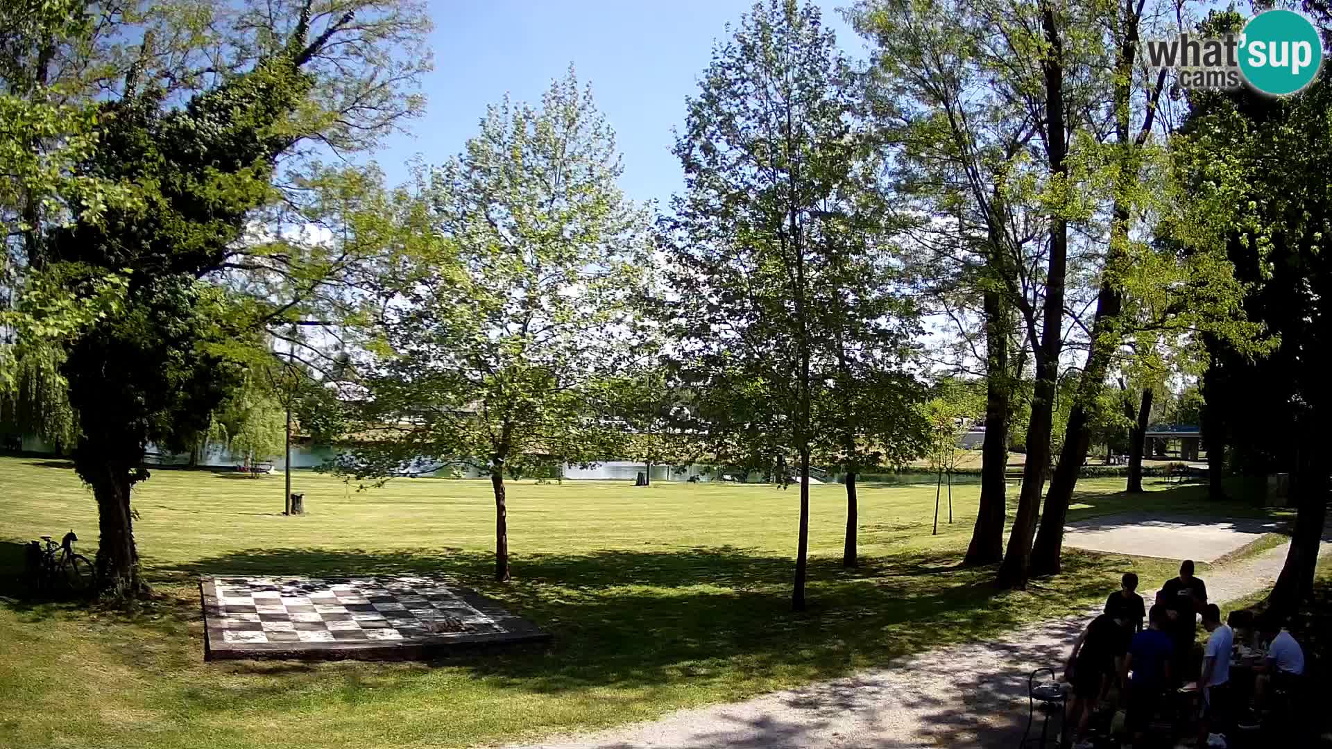 V ŽIVO Spletna kamera Karlovac – mestno kopališče Foginovo – Korana – Hrvaška