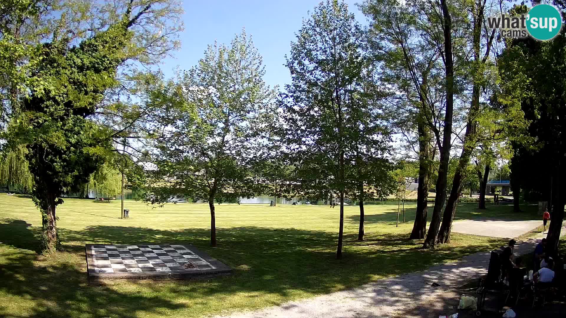 V ŽIVO Spletna kamera Karlovac – mestno kopališče Foginovo – Korana – Hrvaška