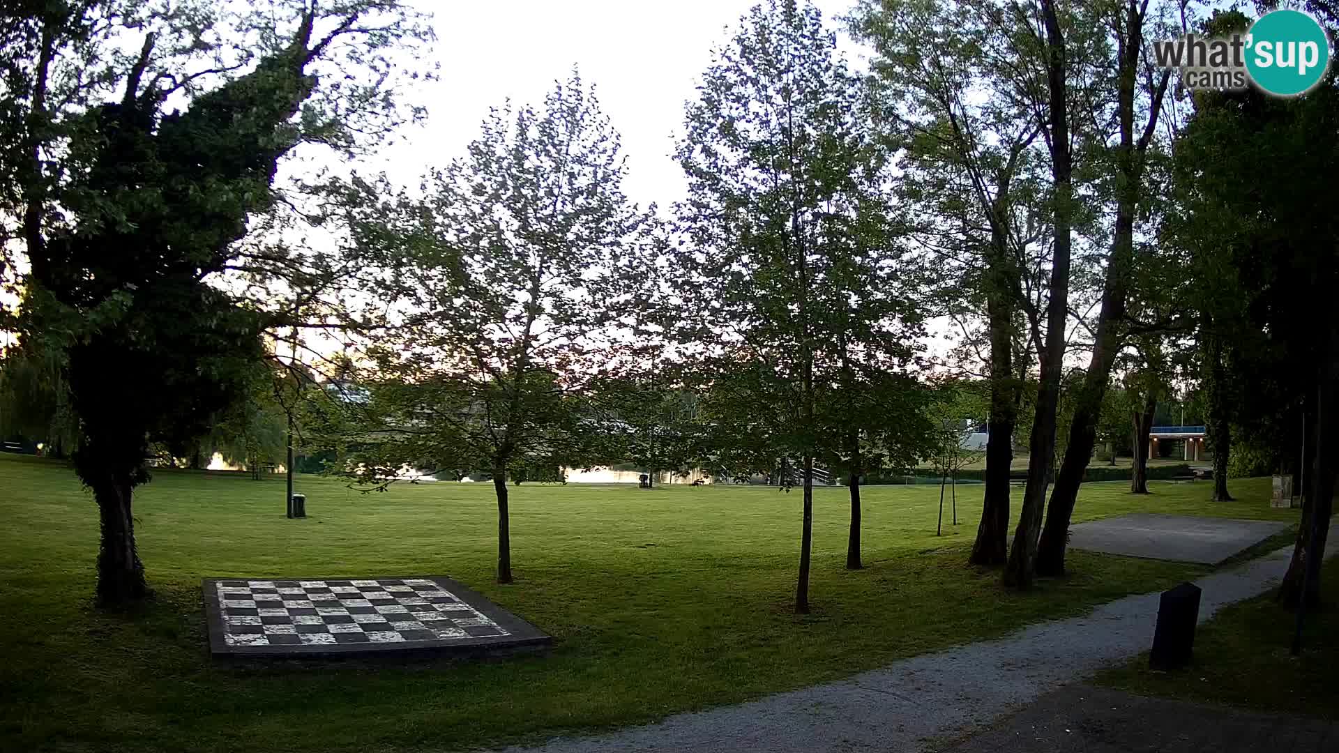 UŽIVO Web kamera Karlovca – Kupalište Foginovo – Korana