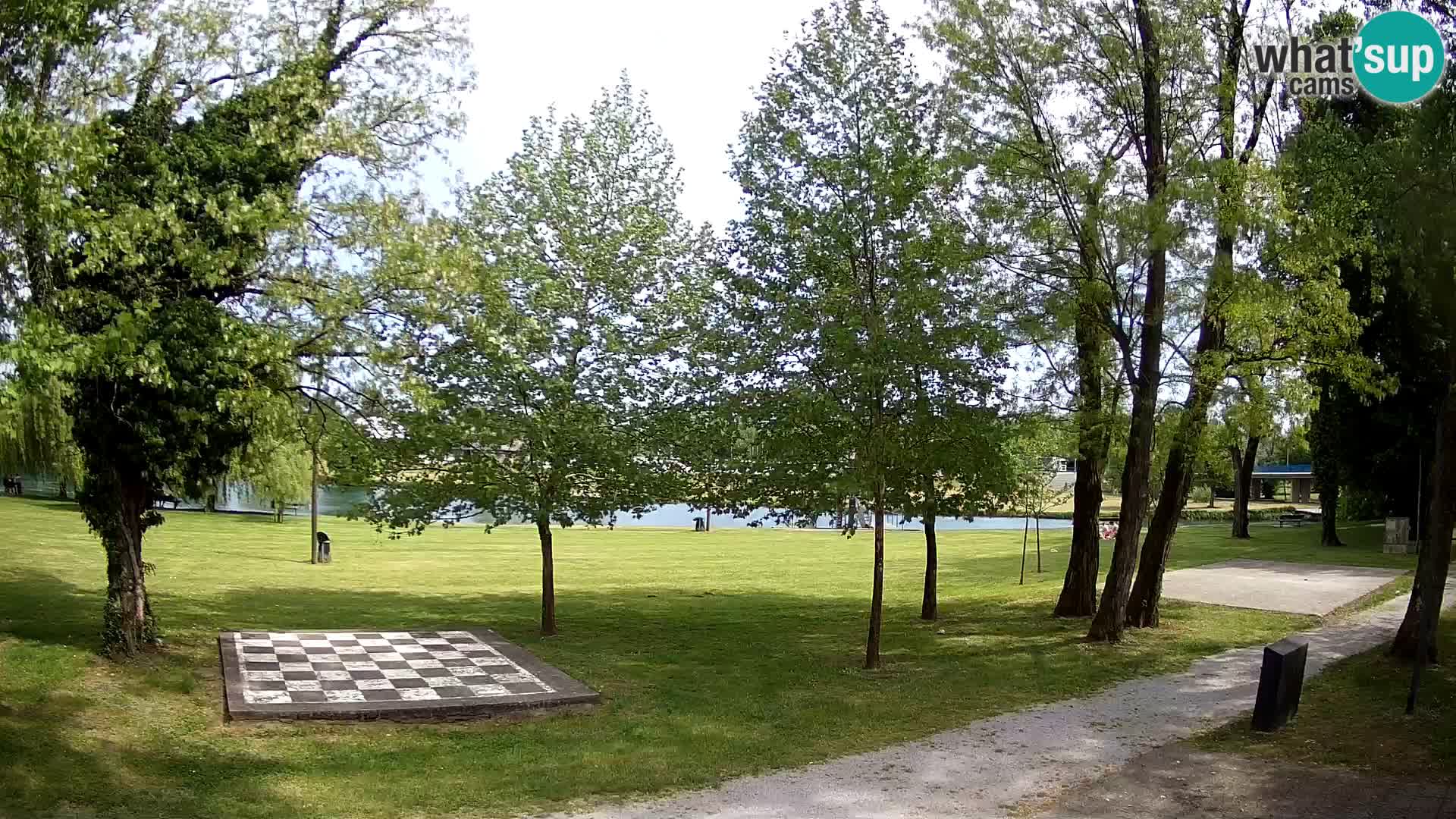 V ŽIVO Spletna kamera Karlovac – mestno kopališče Foginovo – Korana – Hrvaška