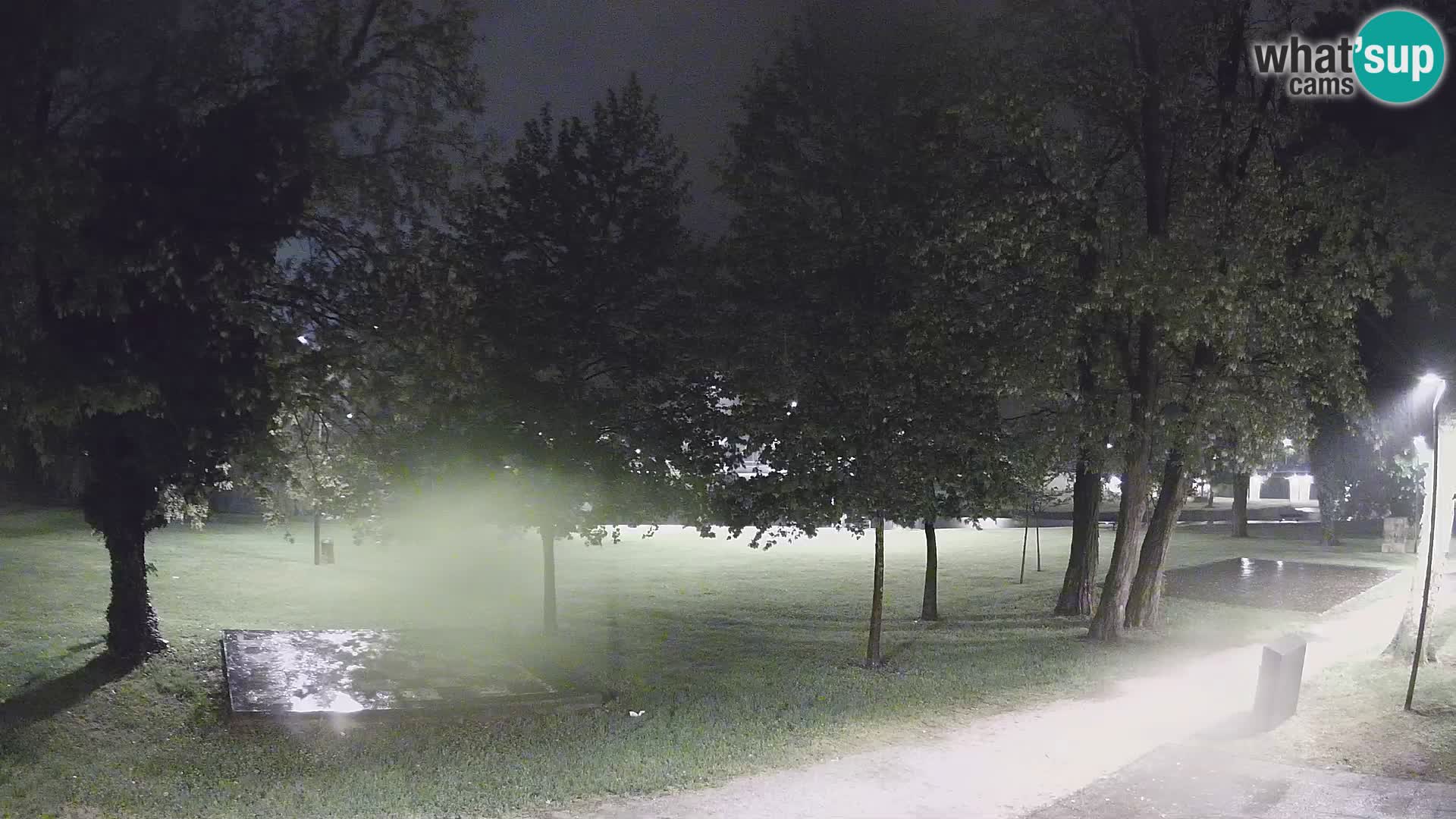 V ŽIVO Spletna kamera Karlovac – mestno kopališče Foginovo – Korana – Hrvaška