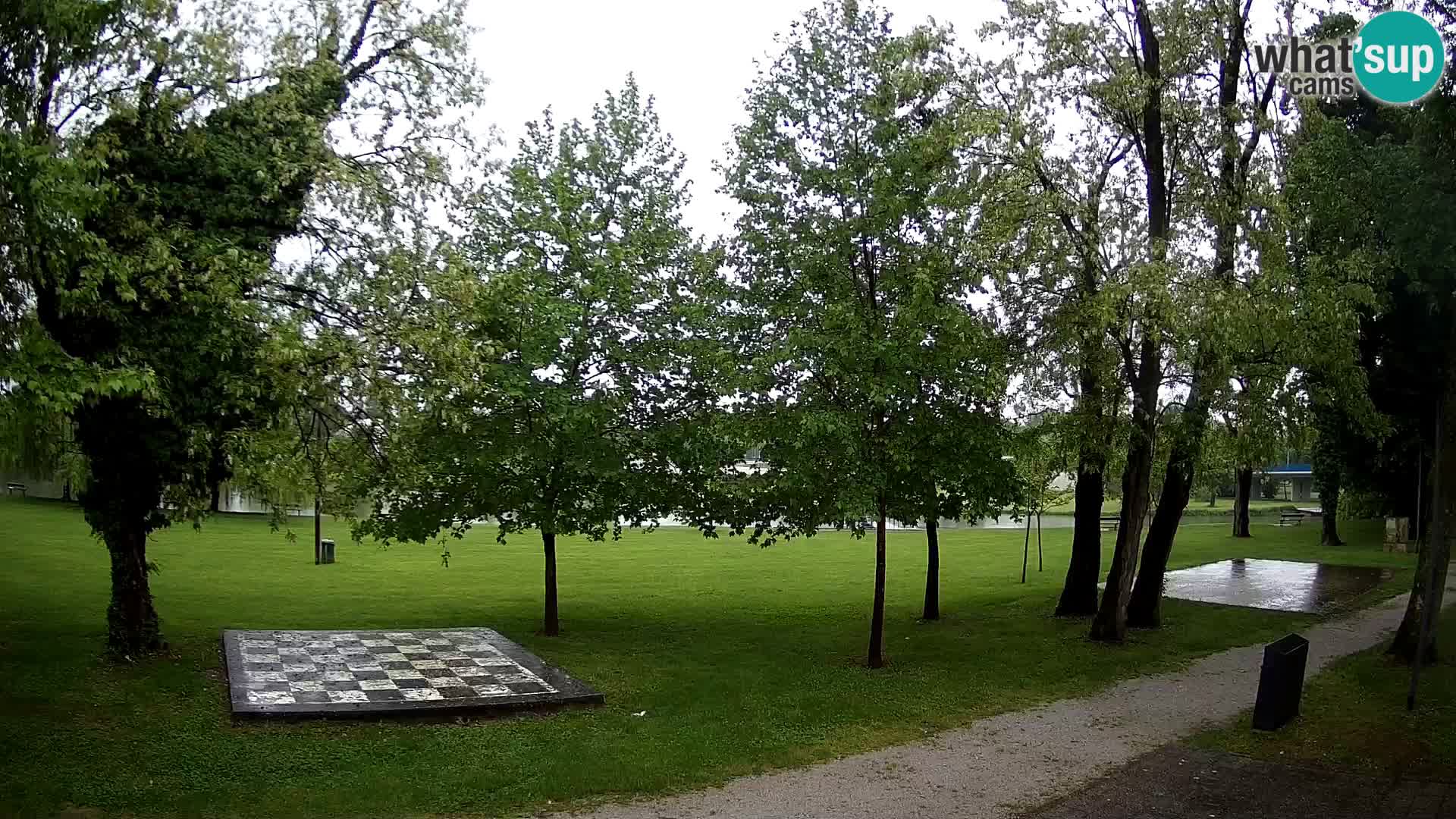 V ŽIVO Spletna kamera Karlovac – mestno kopališče Foginovo – Korana – Hrvaška