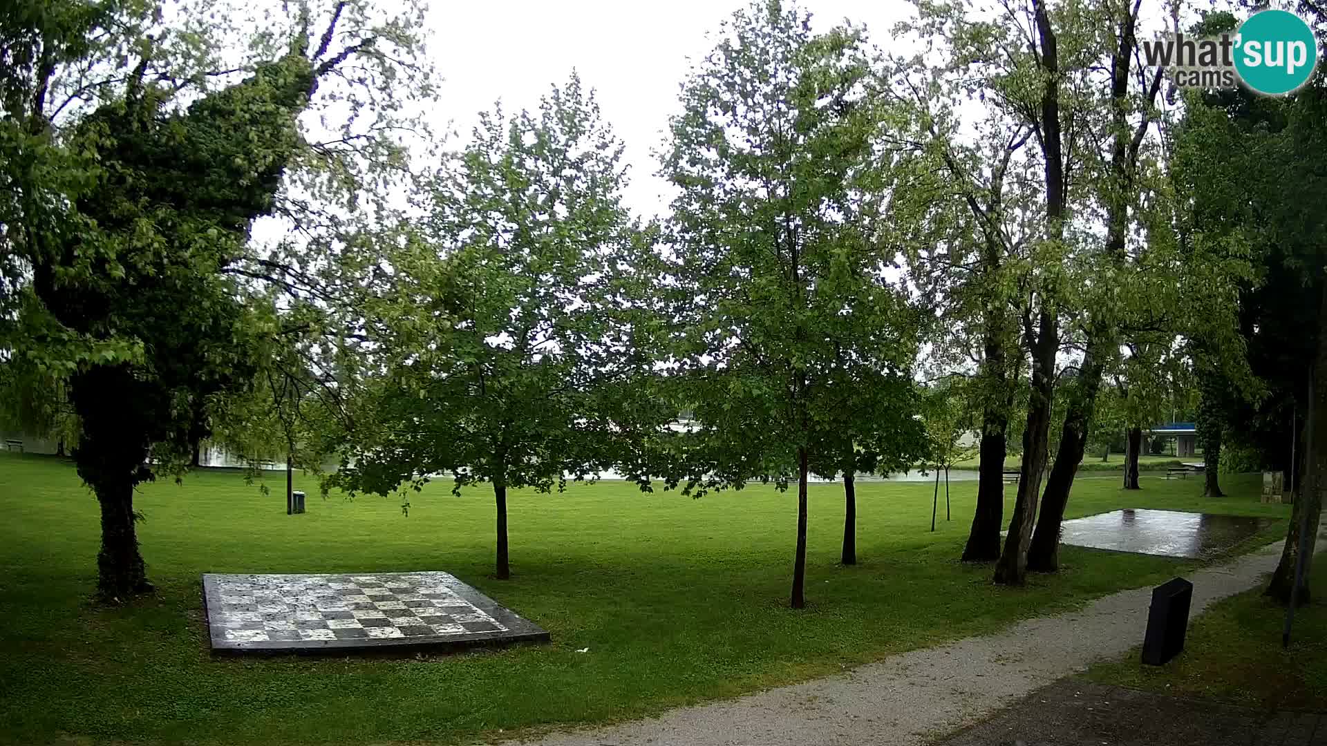 V ŽIVO Spletna kamera Karlovac – mestno kopališče Foginovo – Korana – Hrvaška