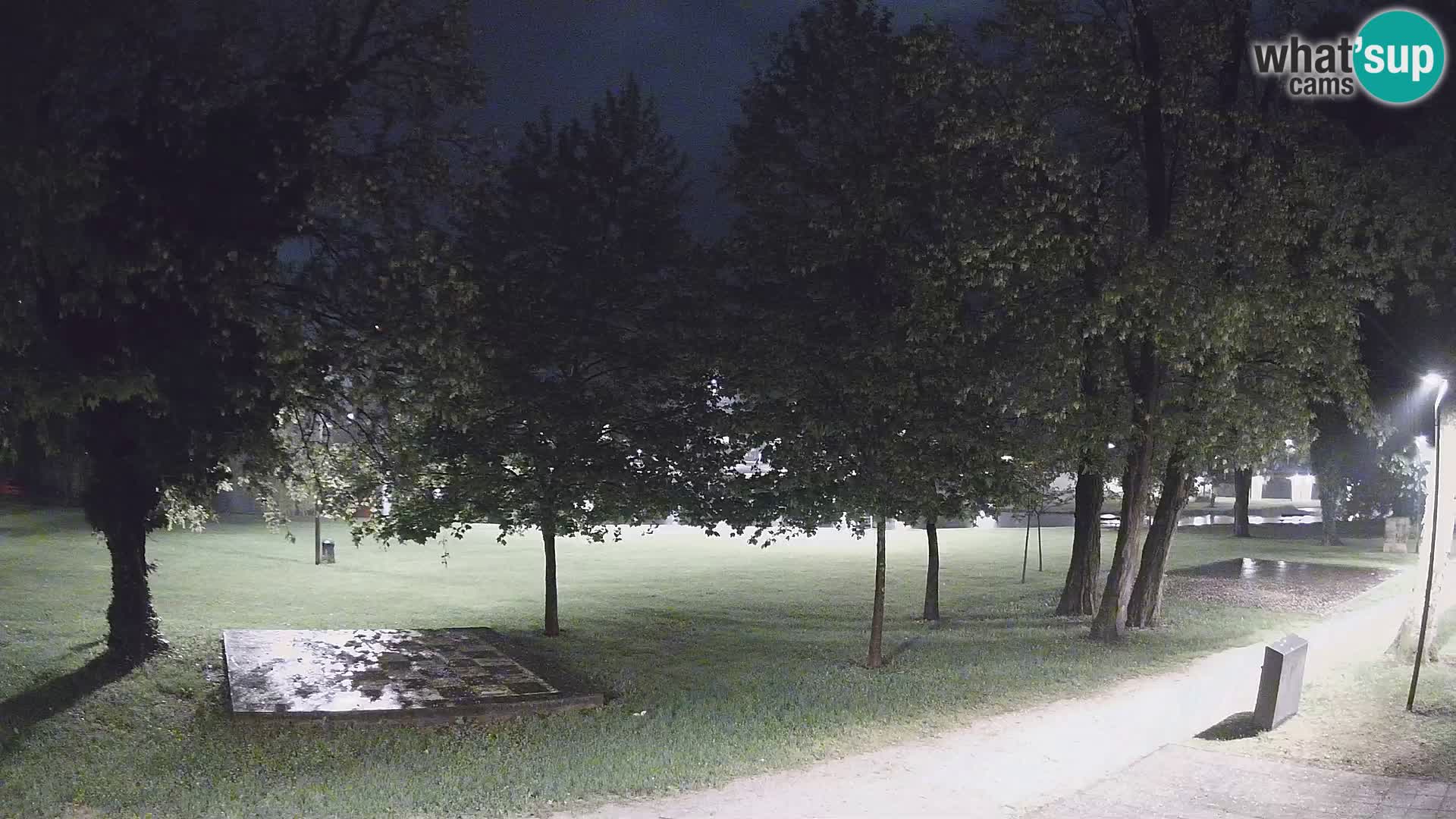 V ŽIVO Spletna kamera Karlovac – mestno kopališče Foginovo – Korana – Hrvaška