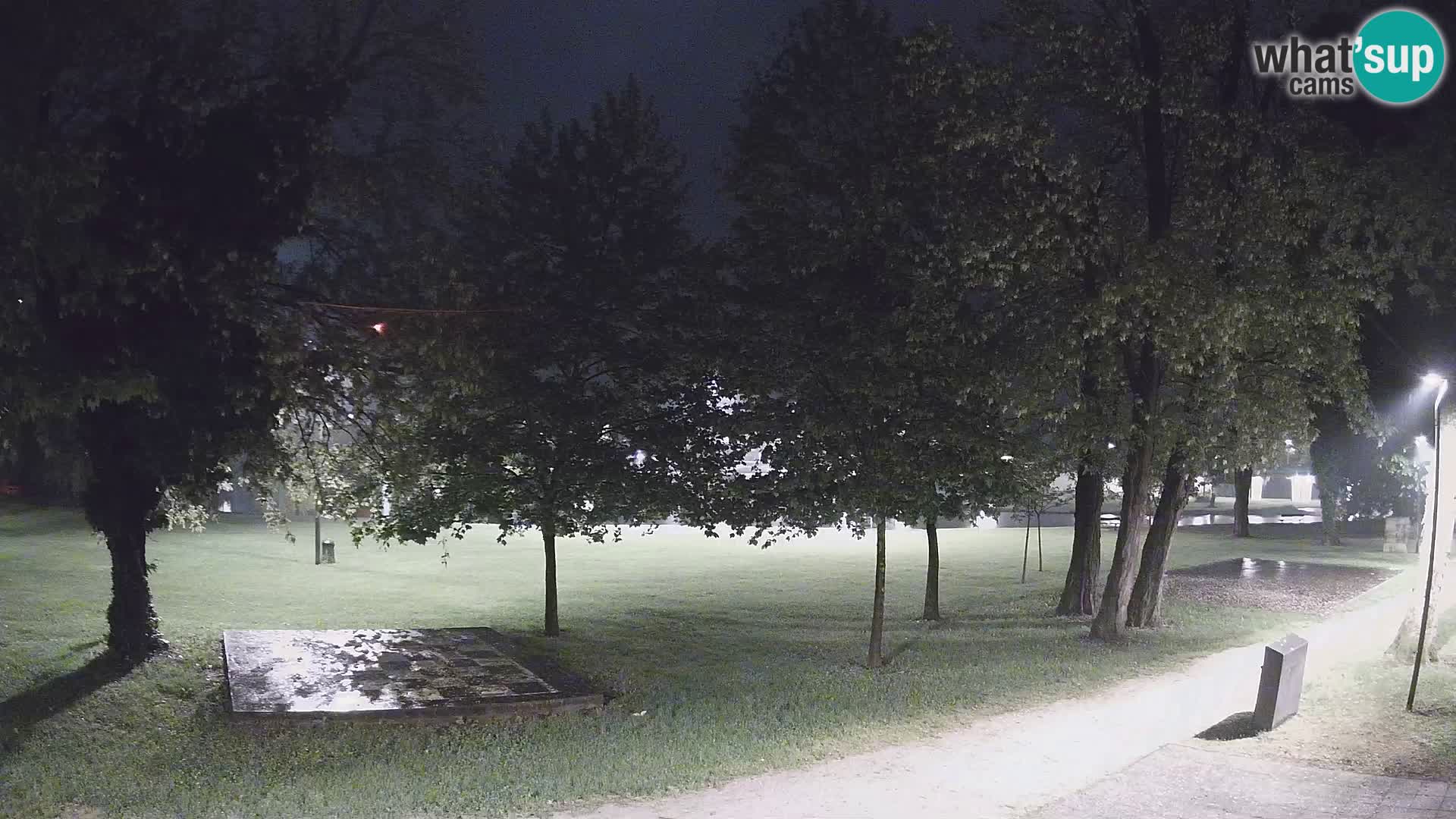V ŽIVO Spletna kamera Karlovac – mestno kopališče Foginovo – Korana – Hrvaška
