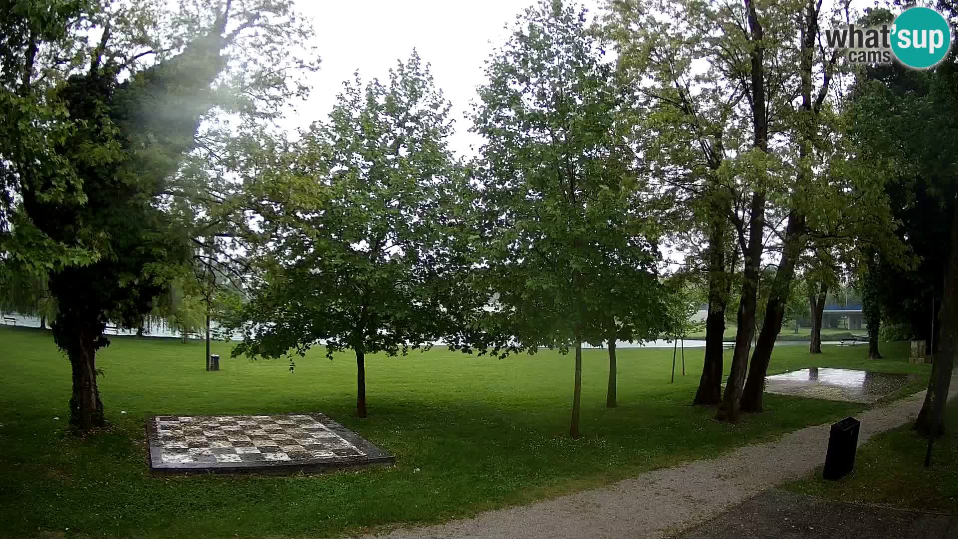 V ŽIVO Spletna kamera Karlovac – mestno kopališče Foginovo – Korana – Hrvaška