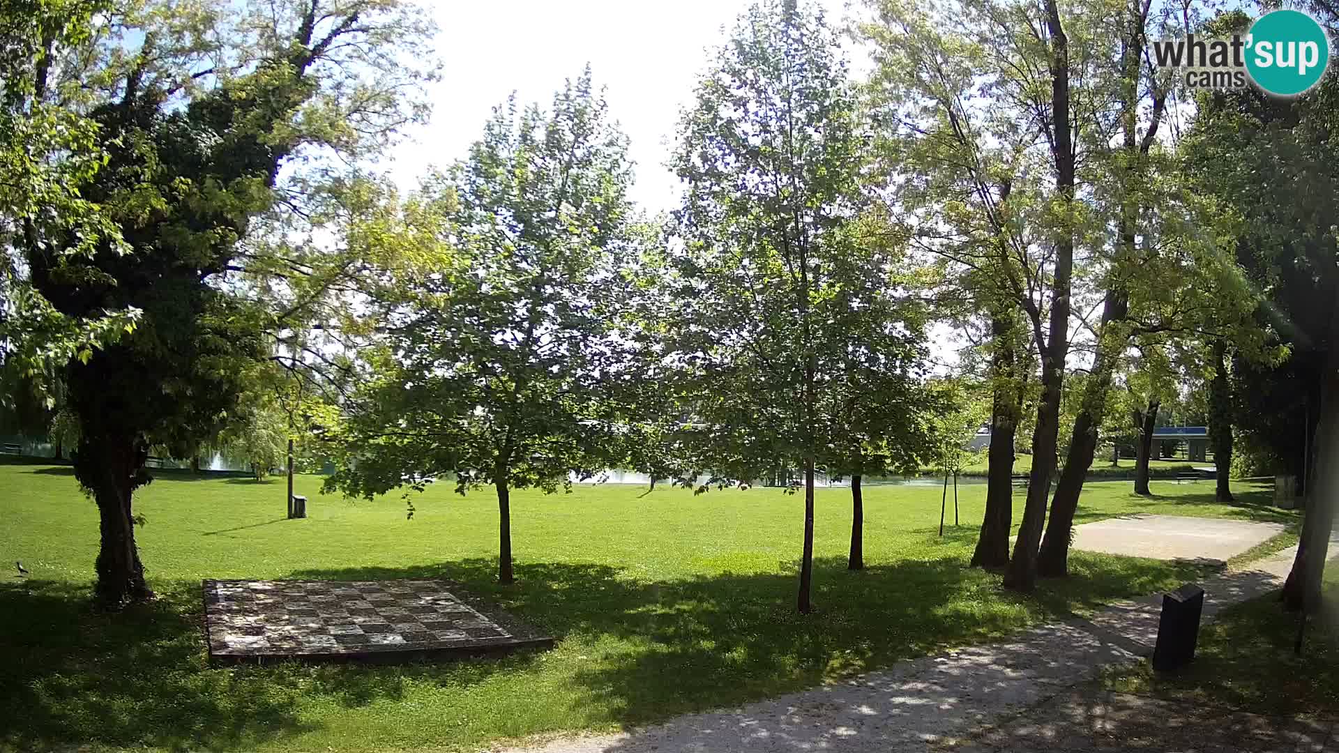 V ŽIVO Spletna kamera Karlovac – mestno kopališče Foginovo – Korana – Hrvaška