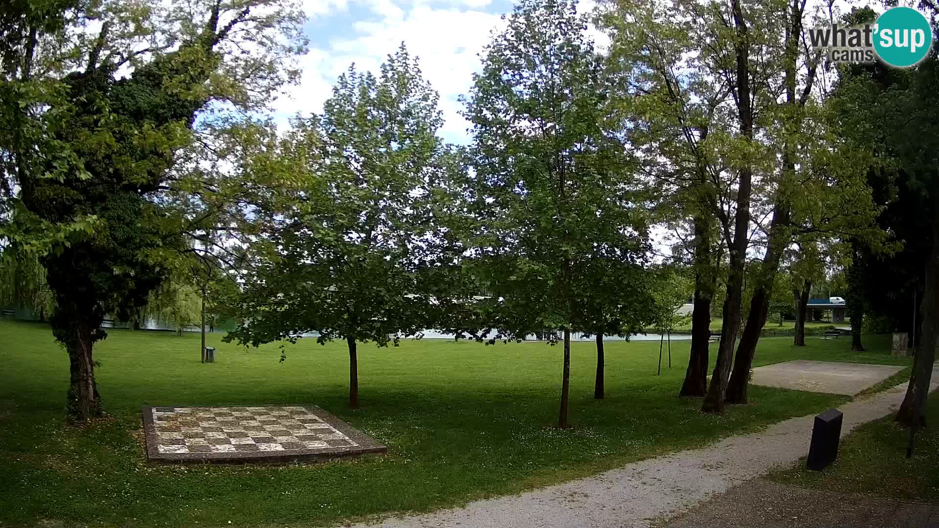 V ŽIVO Spletna kamera Karlovac – mestno kopališče Foginovo – Korana – Hrvaška