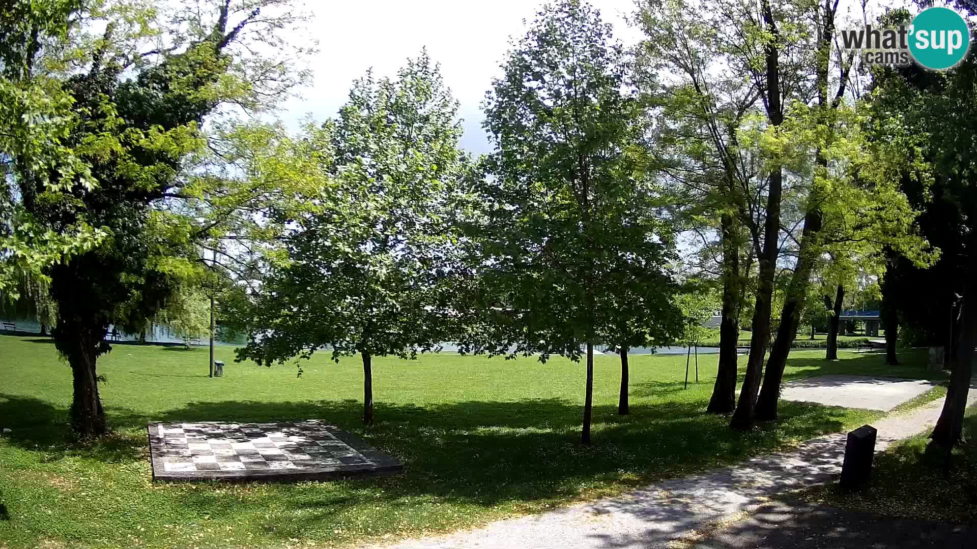 V ŽIVO Spletna kamera Karlovac – mestno kopališče Foginovo – Korana – Hrvaška
