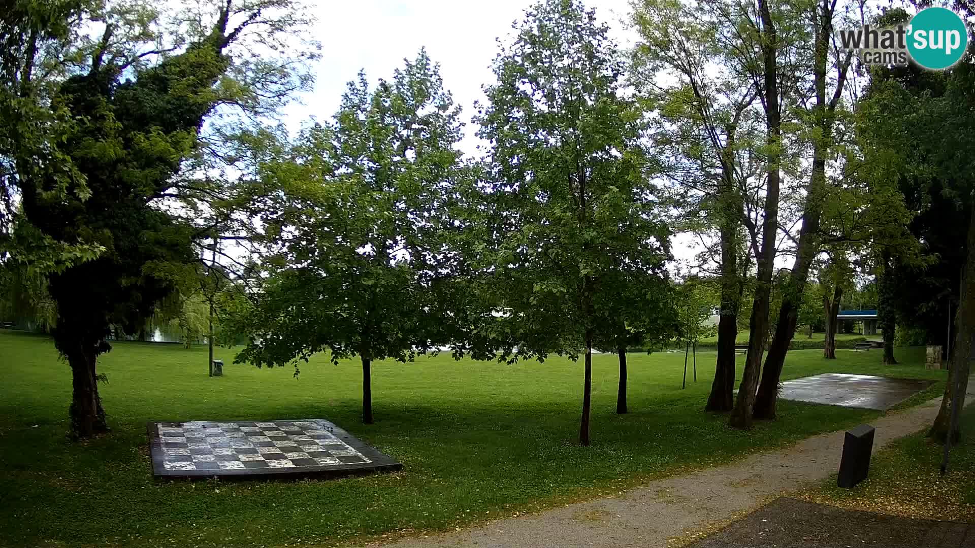 V ŽIVO Spletna kamera Karlovac – mestno kopališče Foginovo – Korana – Hrvaška