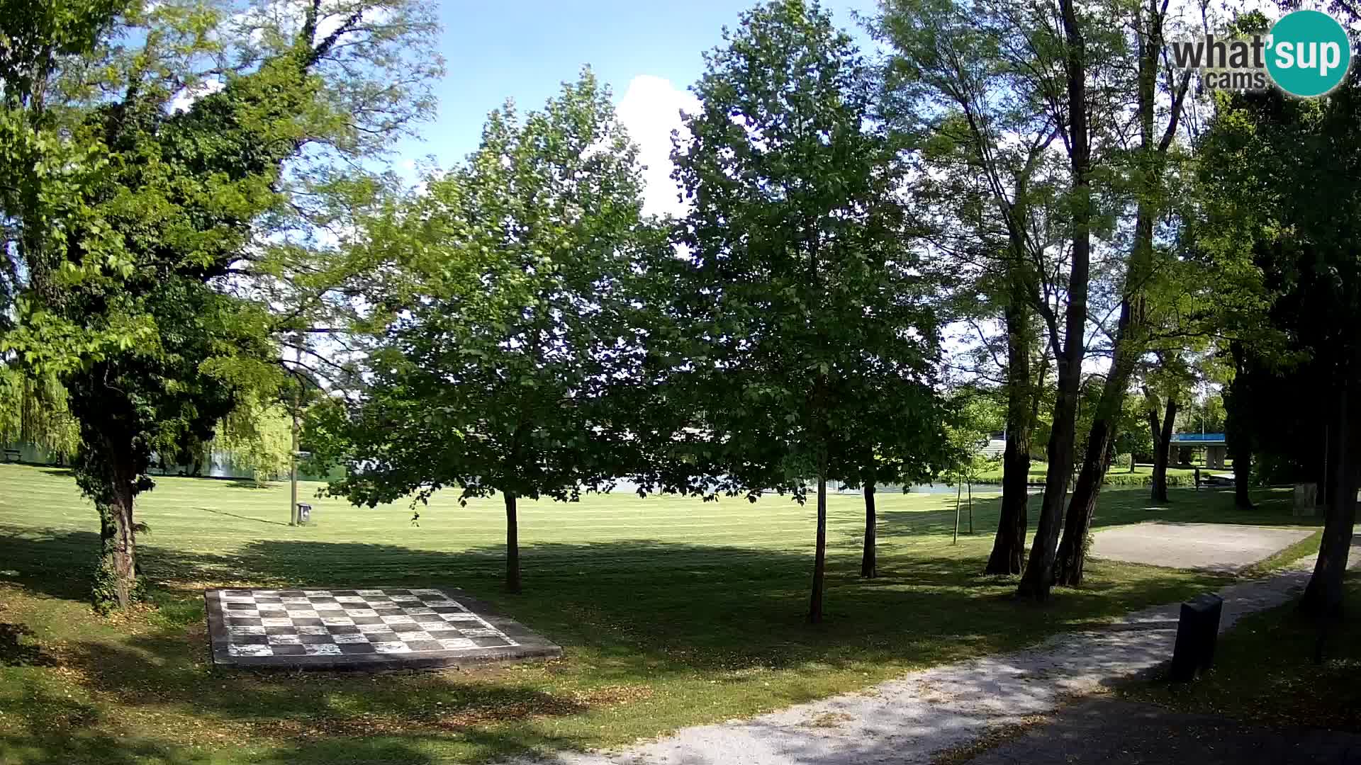 V ŽIVO Spletna kamera Karlovac – mestno kopališče Foginovo – Korana – Hrvaška