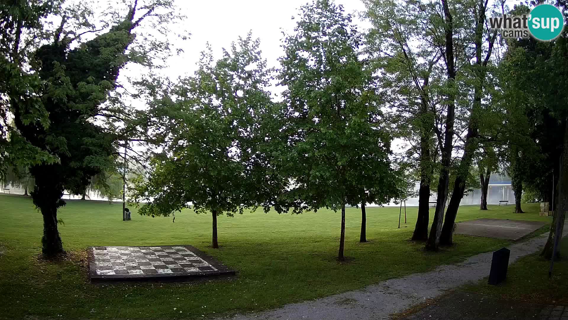 V ŽIVO Spletna kamera Karlovac – mestno kopališče Foginovo – Korana – Hrvaška
