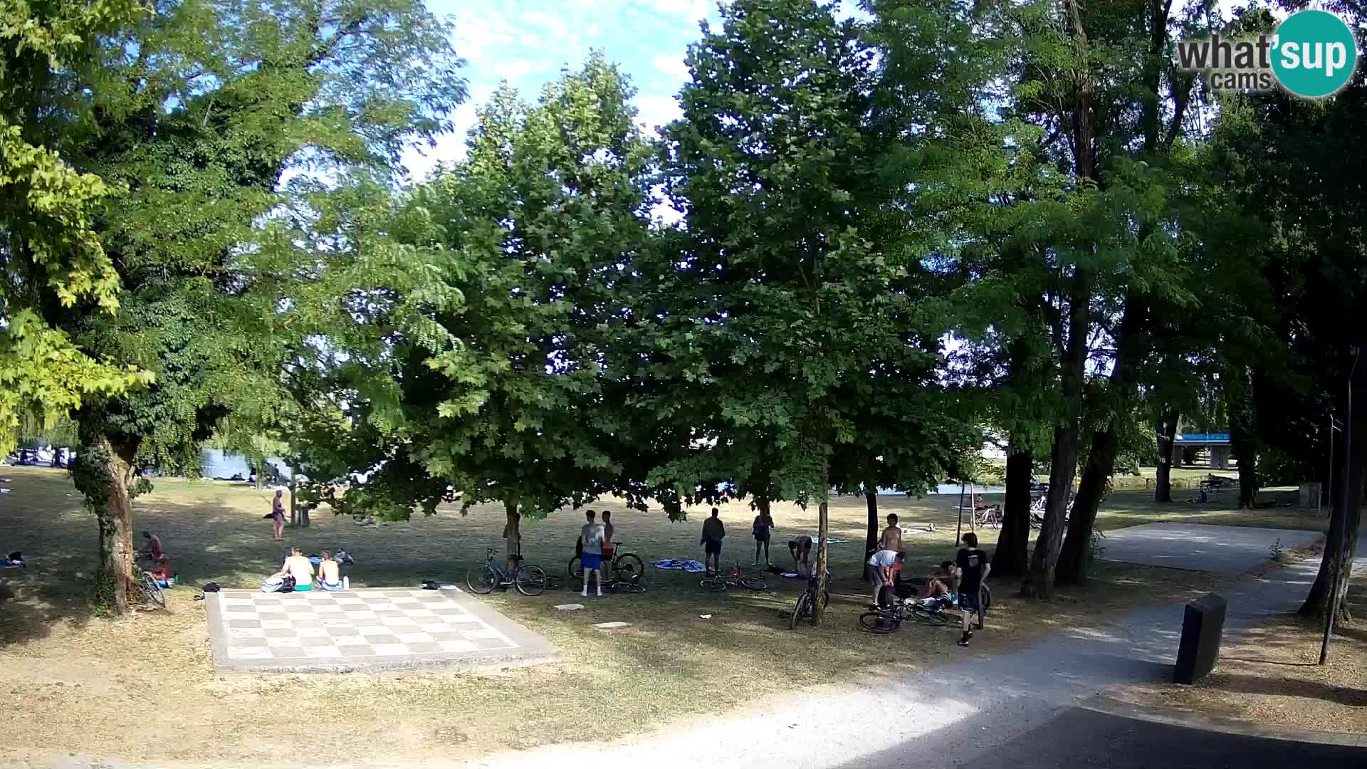 UŽIVO Web kamera Karlovca – Kupalište Foginovo – Korana