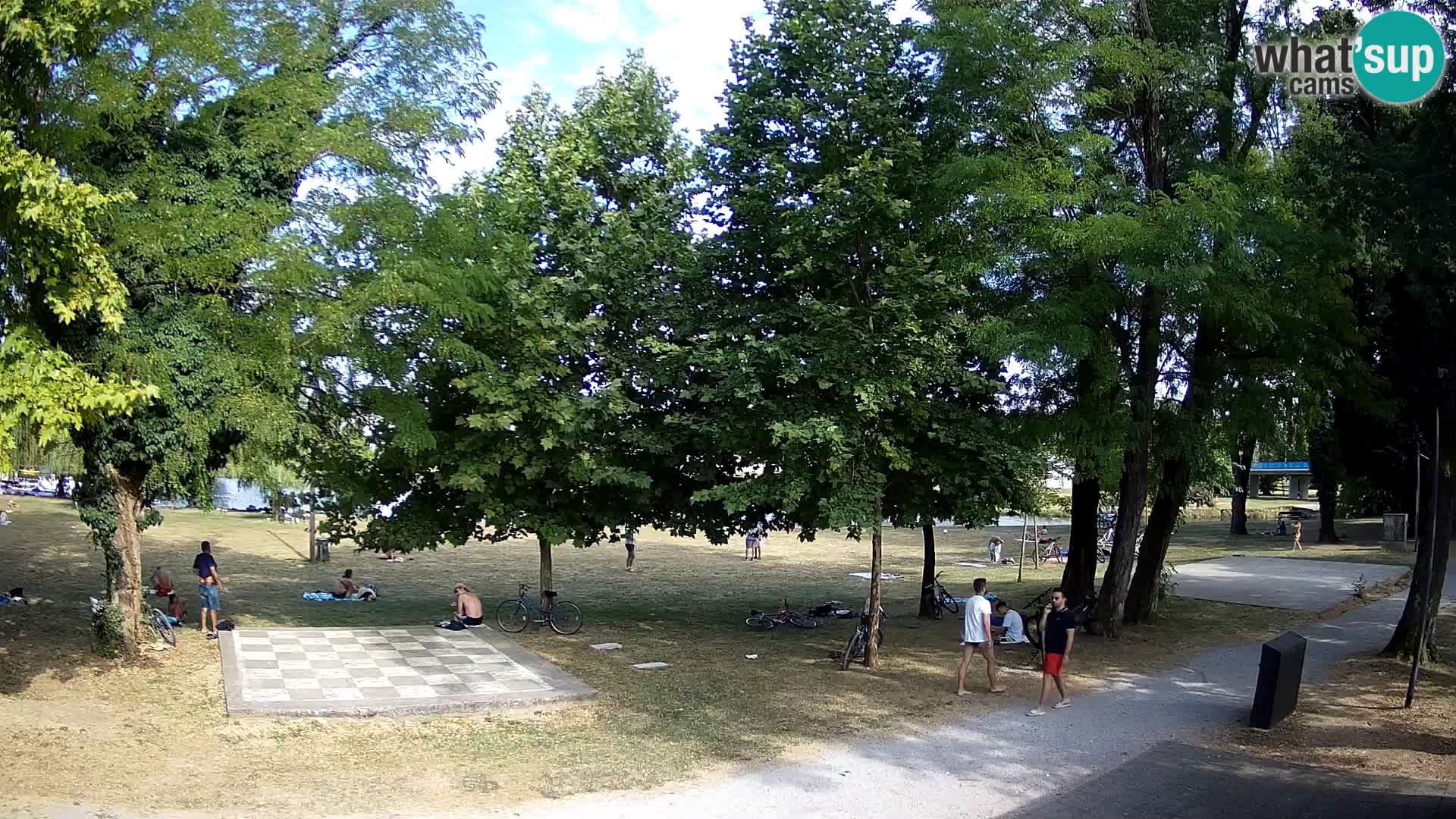 UŽIVO Web kamera Karlovca – Kupalište Foginovo – Korana