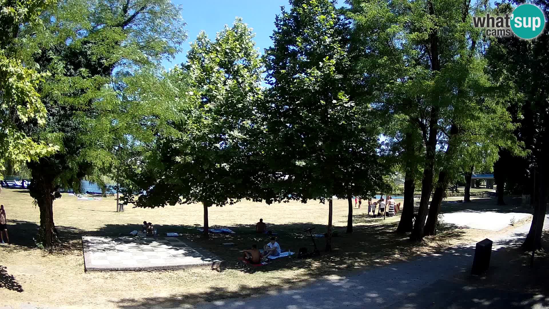 UŽIVO Web kamera Karlovca – Kupalište Foginovo – Korana