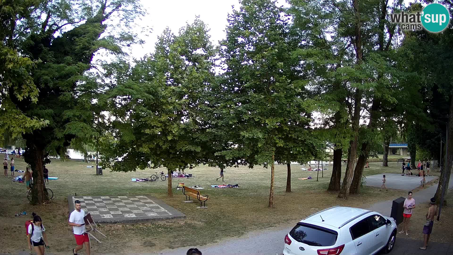 UŽIVO Web kamera Karlovca – Kupalište Foginovo – Korana