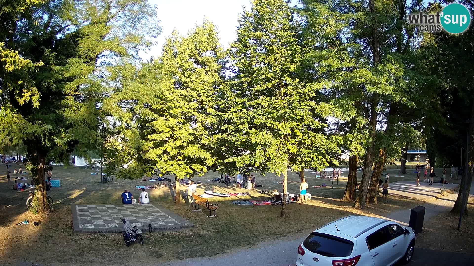 UŽIVO Web kamera Karlovca – Kupalište Foginovo – Korana