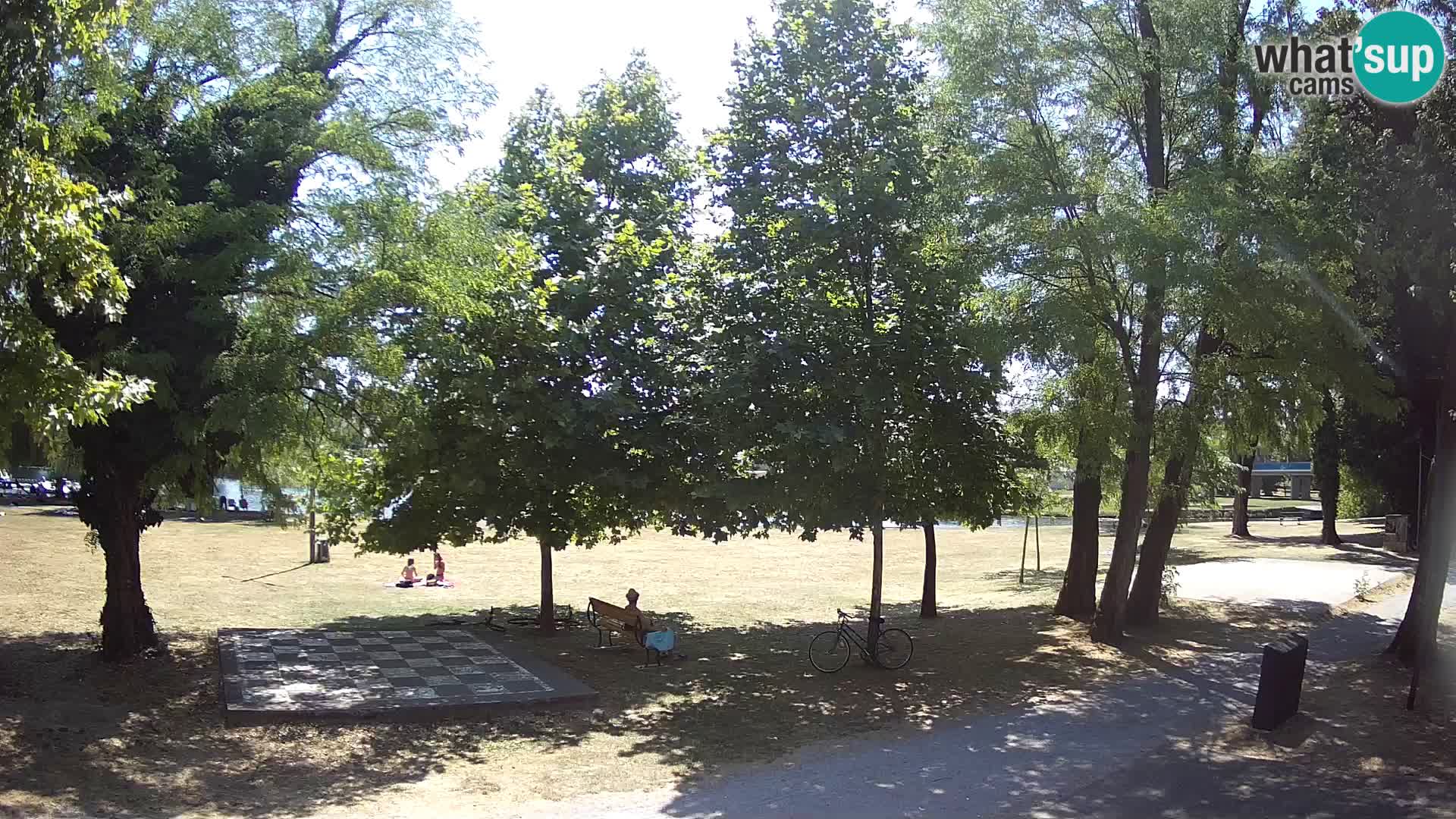UŽIVO Web kamera Karlovca – Kupalište Foginovo – Korana